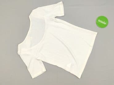 biała bluzka z krótkim rękawem reserved: Reserved, Bluzka damska, rozmiar L — 4