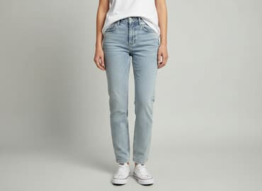 jasne jeansy: Jeansy damskie, rozmiar S — 7