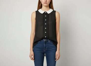 czarne sandały płaskie ccc: Atmosphere, Bluzka damska, M — 7