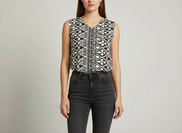 bluzki koszulowe czarne: Bluzka damska, rozmiar S — 5