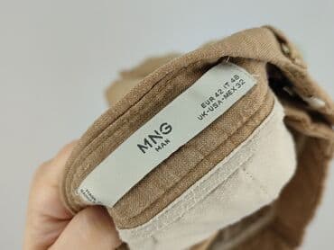 spodnie skórzane mango: Mango, Szorty dla mężczyzn, rozmiar M — 5