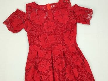 czerwone krótkie sukienki na wesele: Sukienka damska, rozmiar S — 2