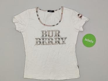 t angelo: Burberry, T-shirt damski, rozmiar XL — 2