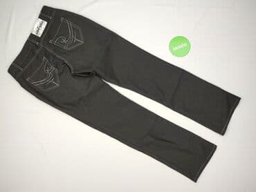 stradivarius spodnie z eko skory: Jeansy damskie, S — 3