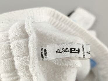 joggery z lampasami damskie: Spodnie dresowe damskie, L — 5