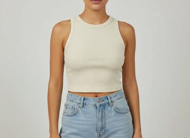 bluzki prazkowane: Esmara, Top damski, rozmiar S — 7