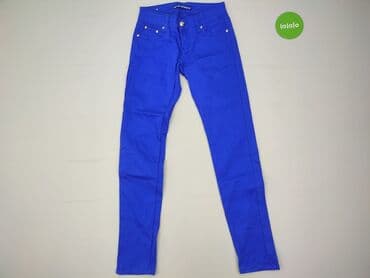 woskowane legginsy z wysokim stanem zara: Jeansy damskie, rozmiar S — 2