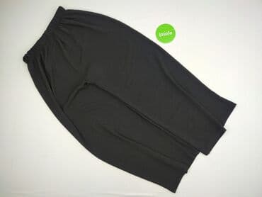 spodnie na gumce czarne: Spodnie materiałowe damskie, rozmiar S — 2