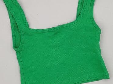 sinsay bluzki z krótkim rękawem: Sinsay, Top damski, rozmiar XS — 1