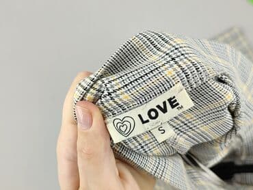 Ubrania damskie: Love, Spodnie materiałowe damskie, rozmiar S — 4