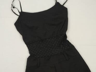 krótkie spodenki ogrodniczki damskie: Kombinezon damski, rozmiar S — 1