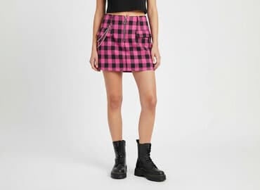 spódnice z łańcuchem: Bershka, Spódnica damska, rozmiar S — 1