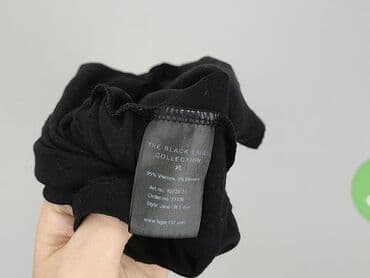 czarne t shirty damskie w serek: Lager 157, T-shirt damski, rozmiar S — 5