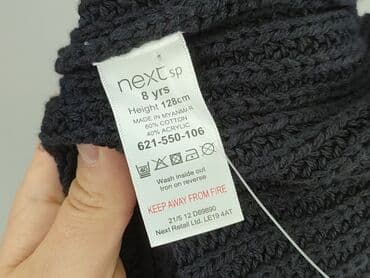 swetrowa sukienka h: Sweater, Next, 8 years, 122-128 cm, condition - Perfect — 5