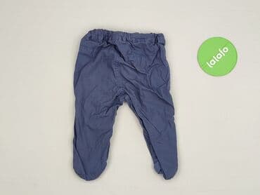 czarne spodnie woskowane: Denim pants, Kiabi Kids, 9-12 months, condition - Perfect — 3