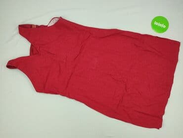 szeroki czerwony pasek do sukienki: Ogrodniczki damskie, XL — 4