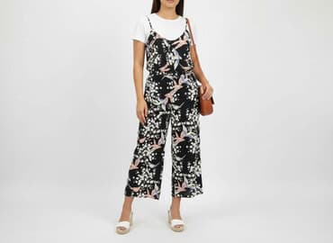 kombinezon długi rękaw krótkie spodenki: Kombinezon damski, rozmiar S — 6