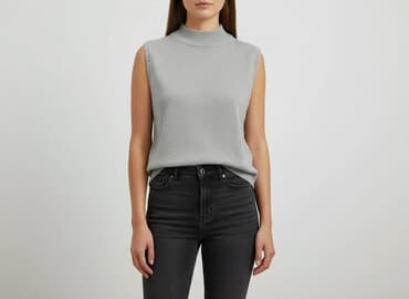 sweter bez ramion: Sweter damski, rozmiar M — 7