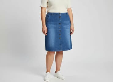 spódnice jeansowe massimo dutti: Tu, Spódnica damska, rozmiar 3XL — 6