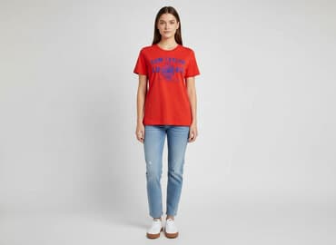 hilfiger jeans t shirty: Tom Tailor, T-shirt damski, rozmiar S — 1