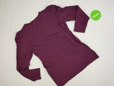 sweter piórkowy na drutach: Bluzka damska, rozmiar S — 3