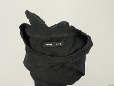 sinsay czarna koszulka: Sinsay, T-shirt damski, rozmiar S — 5