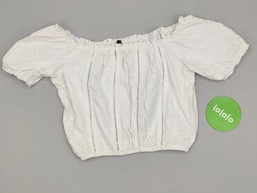 biala koszula azurowa: Bluzka damska, rozmiar M — 2