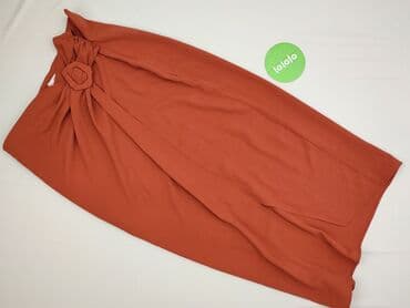 czarne spodnie z wysokim stanem reserved: Spódnica damska, L — 2