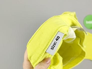 pull and bear pull and bear pull and bear: Damskie spodnie rurki Diverse - Kolor: neonowy żółty - Krój — 4