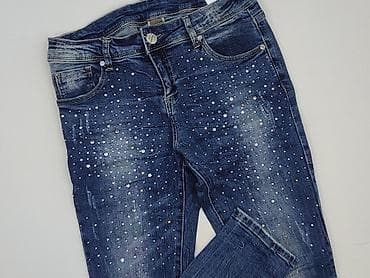 pull and bear kozaki: Jeansy damskie, rozmiar L — 1