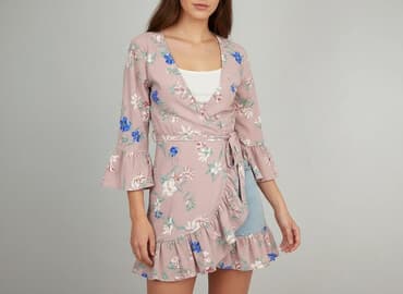 hm sukienka z falbanami: H&M Divided, Sukienka damska, rozmiar XS — 6