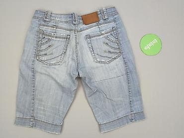 jeansy cropped: Szorty damskie, rozmiar L — 3