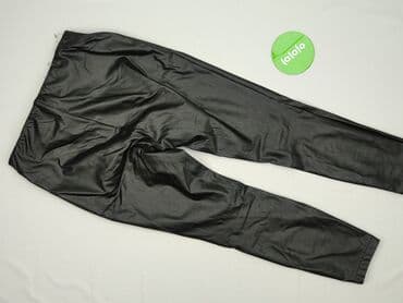 spodnie skórzane massimo dutti: Spodnie materiałowe damskie, rozmiar L — 4