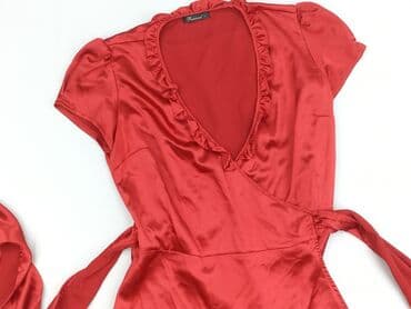 czerwone sukienki plus size: Bluzka damska, rozmiar L — 1