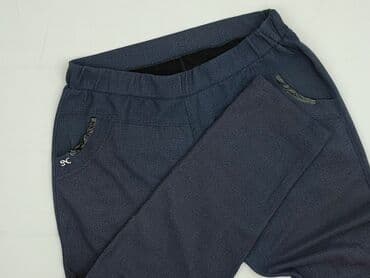 Material trousers for women, size L (EU 40)