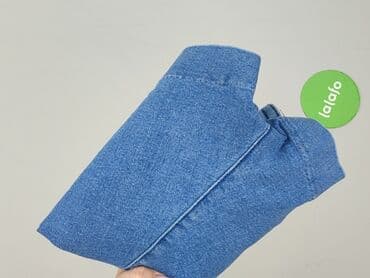 hm krótkie spodenki dzins low waist: H&M, Szorty damskie, rozmiar M — 6