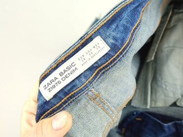 podarte jeansy: Zara, Jeansy damskie, rozmiar M — 4
