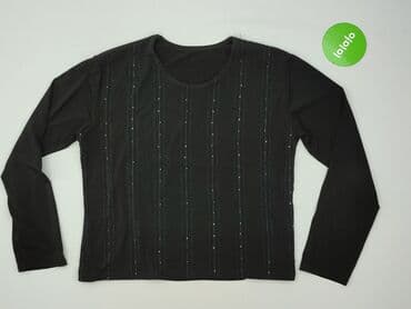 bluzki czarne wieczorowe: Bluzka damska, rozmiar XL — 2