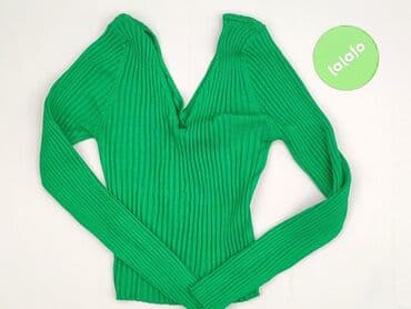 sweter z dekoltem v: Sweter damski, rozmiar S — 2