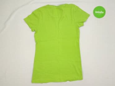 limonkowy t shirty damskie: H&M L.O.G.G., T-shirt damski, rozmiar M — 4