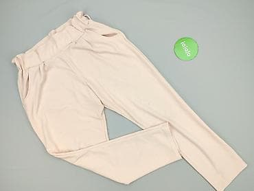 reserved spodnie biale: Spodnie materiałowe damskie, rozmiar L — 2