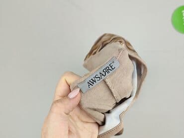 sweter piórkowy na drutach: AWSARRE, Bluzka damska, rozmiar M — 4