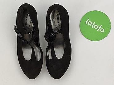 ccc jennifer: Czarne czółenka na obcasie Graceland dla kobiet. - Model: Mary Jane z — 2