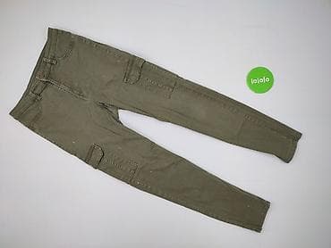 cargo pull and bear: H&M Divided, Spodnie cargo damskie, rozmiar M — 2