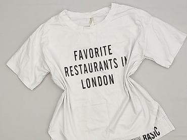 second hand from london: Basic, T-shirt damski, rozmiar L — 1