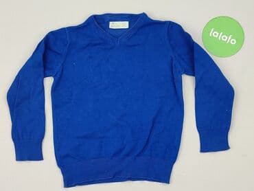 sukienka biala koronkowa: Sweater, 4-5 years, 104-110 cm, condition - Very good — 2