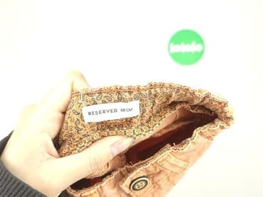 spodnie woskowane brązowe reserved: Baby material trousers, 3-6 months, 62-68 cm, Reserved, condition - Perfect — 4