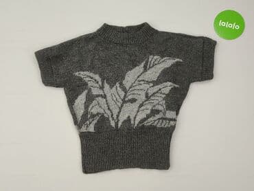 bluzka sweterkowa damska z krótkim rękawem: Sweter damski, rozmiar S — 2
