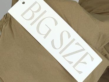 spodnie plus size: Material trousers for women — 6