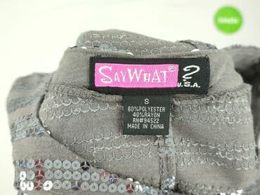 ubrania z brokatem: Women`s top, size S — 5